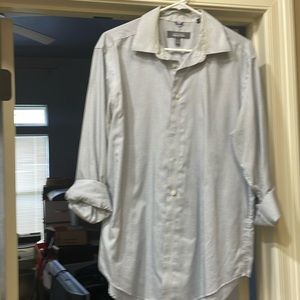 Kenneth Cole blue plaid